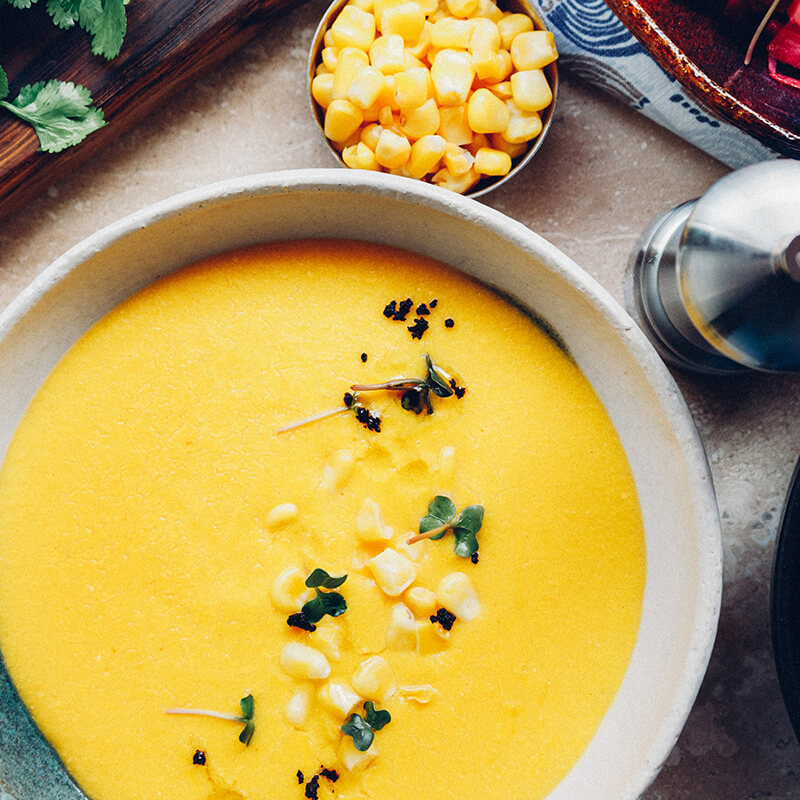 MUSHROOM SOUP WITH PARMESAN