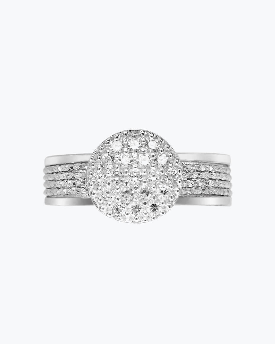 Celeste Sterling Silver Pave