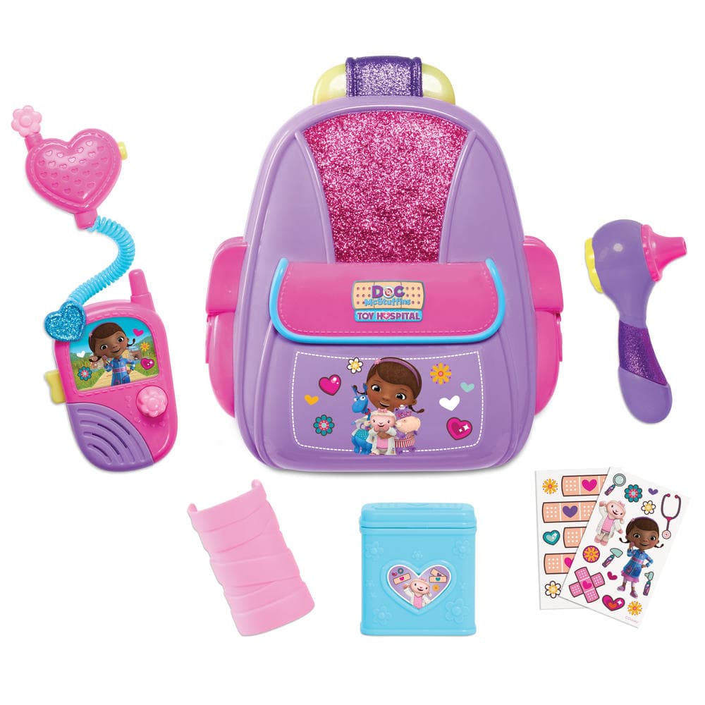 Disney Doc McStuffins First Responders Backpack Set